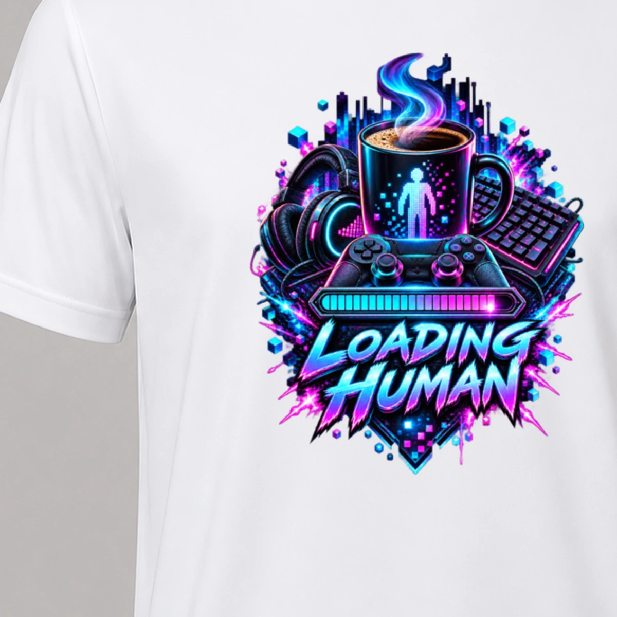 Loading Human T-Shirt Sublimation | Marketing-MV