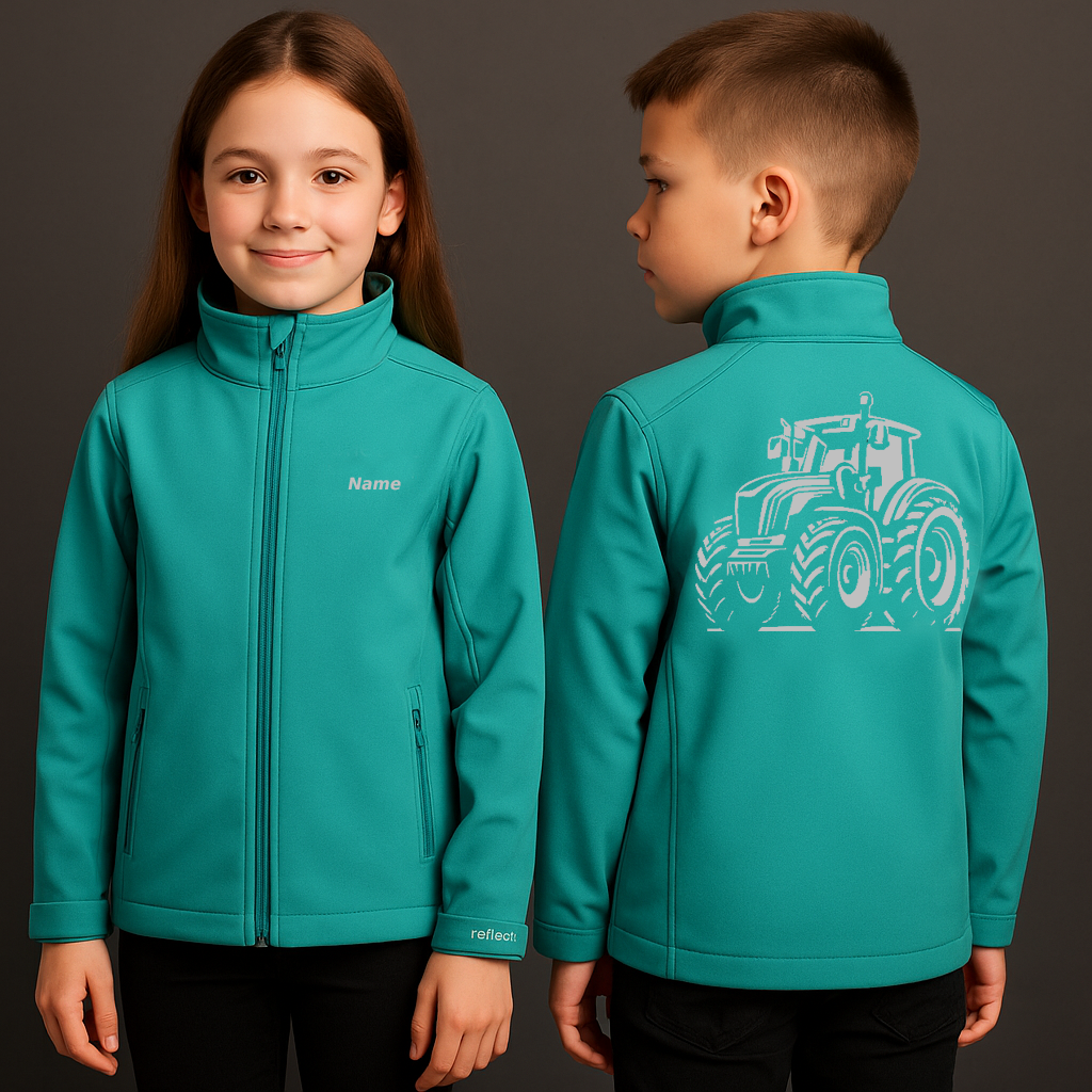 Traktor Kids Softshell Jacket | reflect+ by Marketing-MV