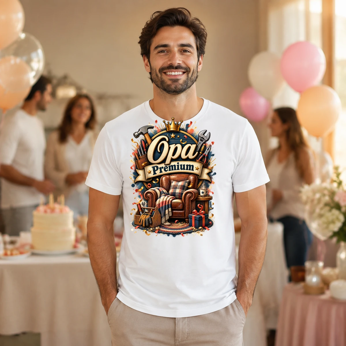 Opa Premium T-Shirt Sublimation | Marketing-MV