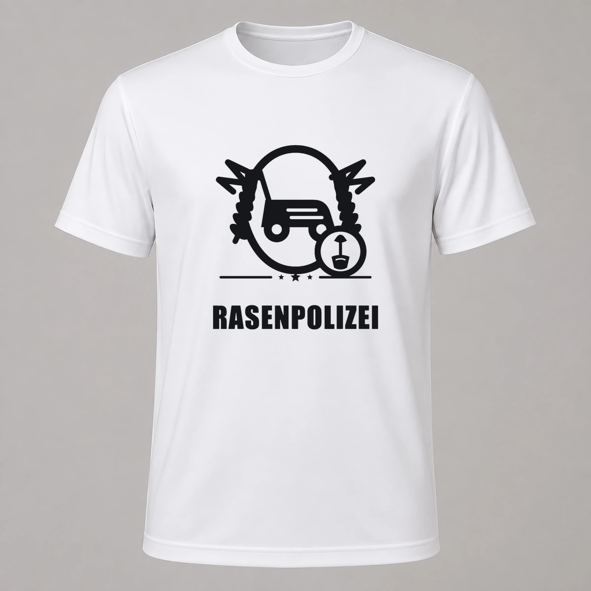 Rasenpolizei T-Shirt Flexdruck | Marketing-MV