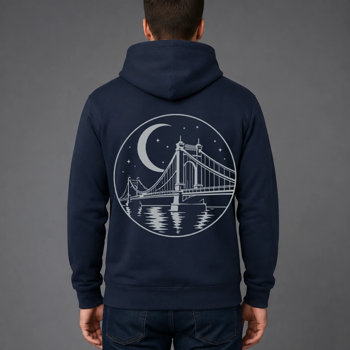 Bridge Night Sweatshirt/Hoodie | reflect+ by Marketing-MV
