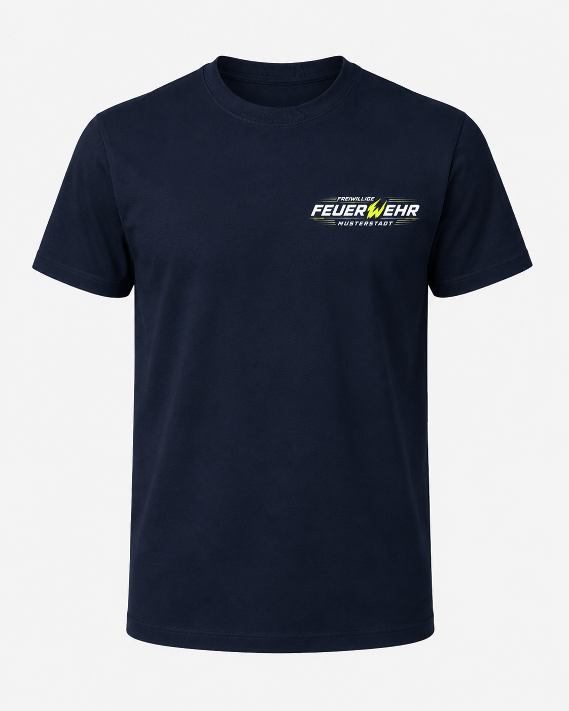 Feuerwehr T-Shirt »Freiwillige Feuerwehr – Dynamic« – Navy
