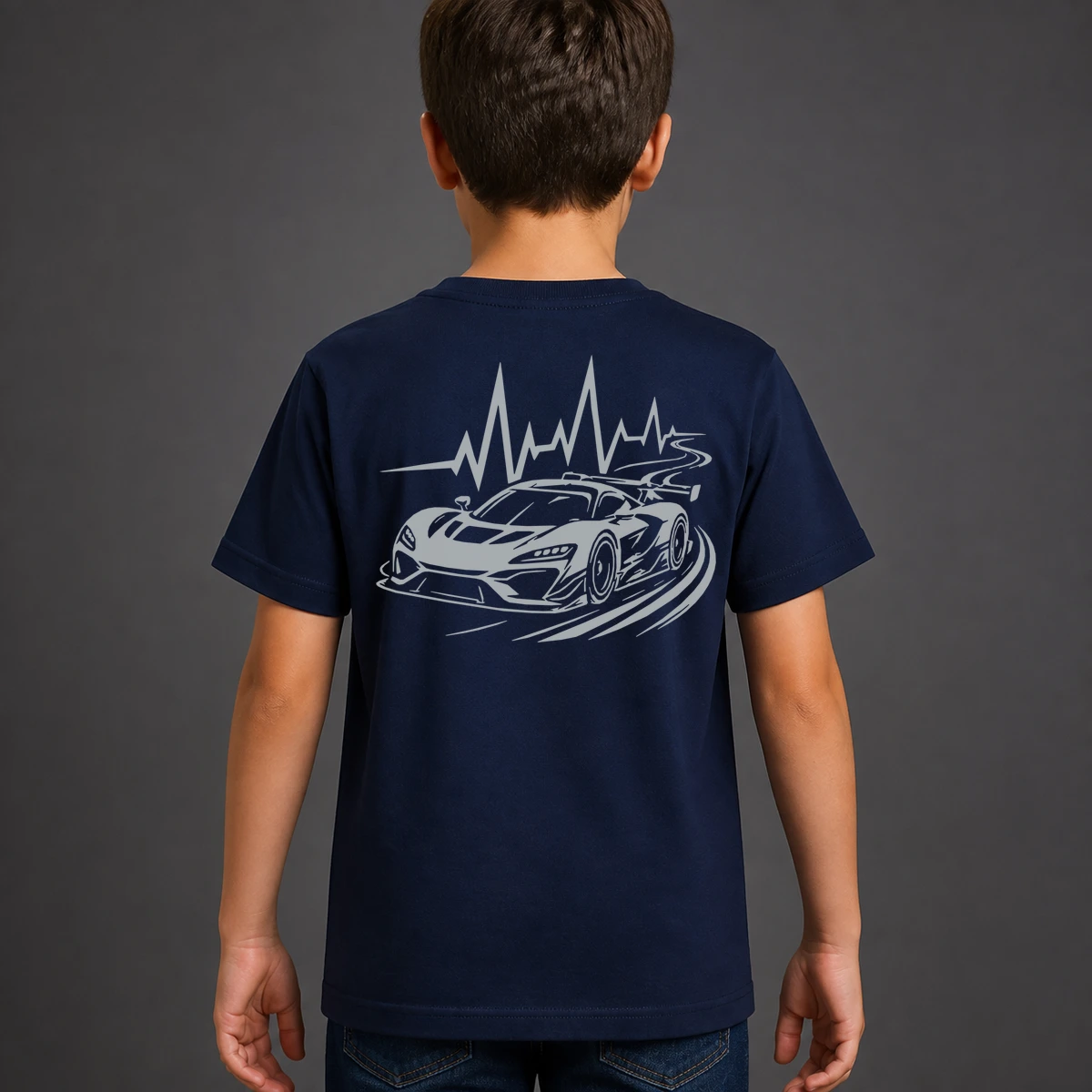 Rennwagen Pulse Kids T-Shirt | reflect+ by Marketing-MV