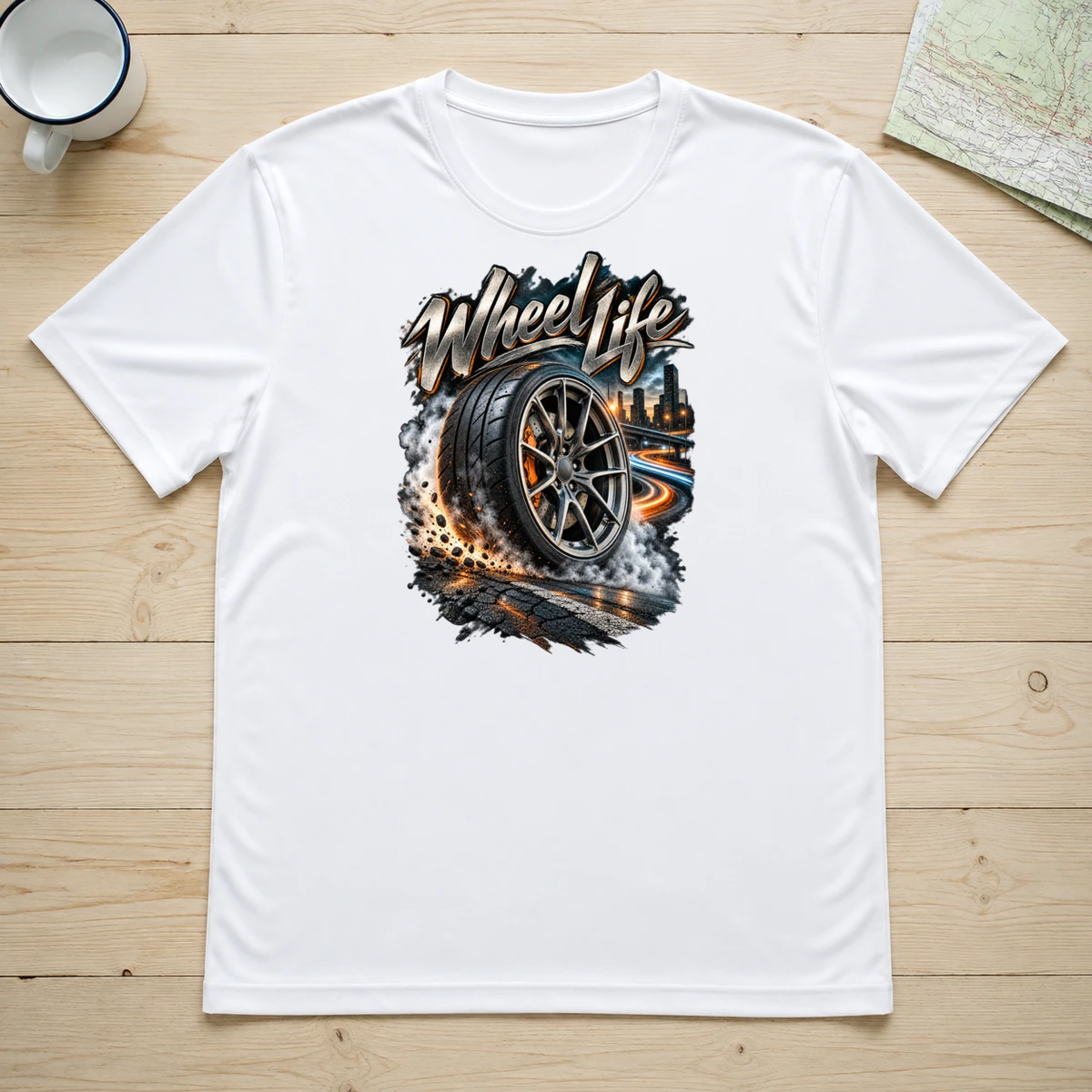 Wheel Life T-Shirt Sublimation | Marketing-MV