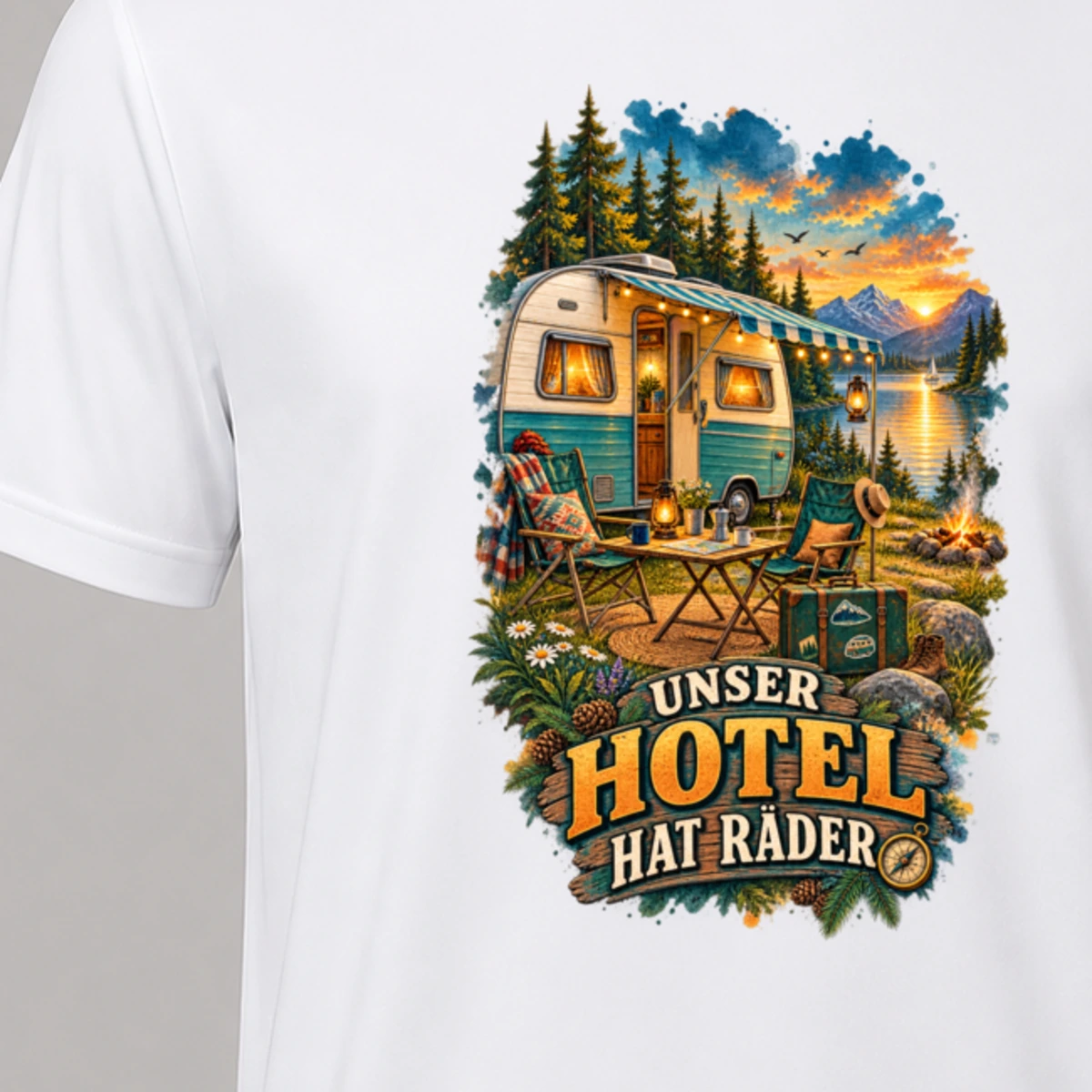 Unser Hotel hat Raeder T-Shirt Sublimation | Marketing-MV