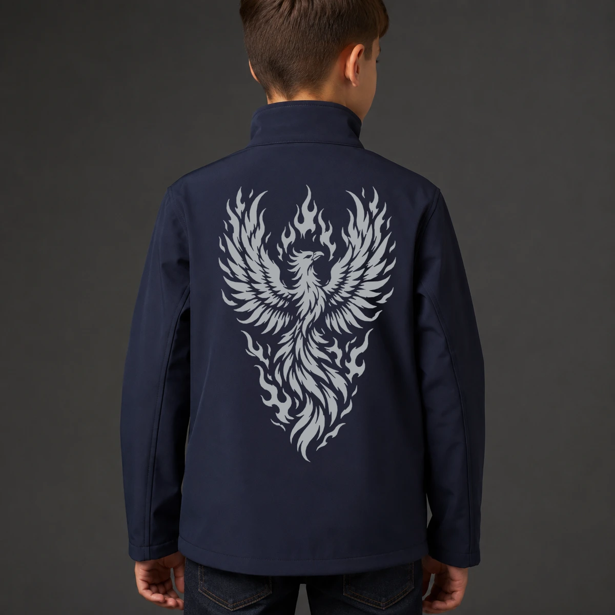 Phönixflug Kids Softshelljacke | reflect+ by Marketing-MV