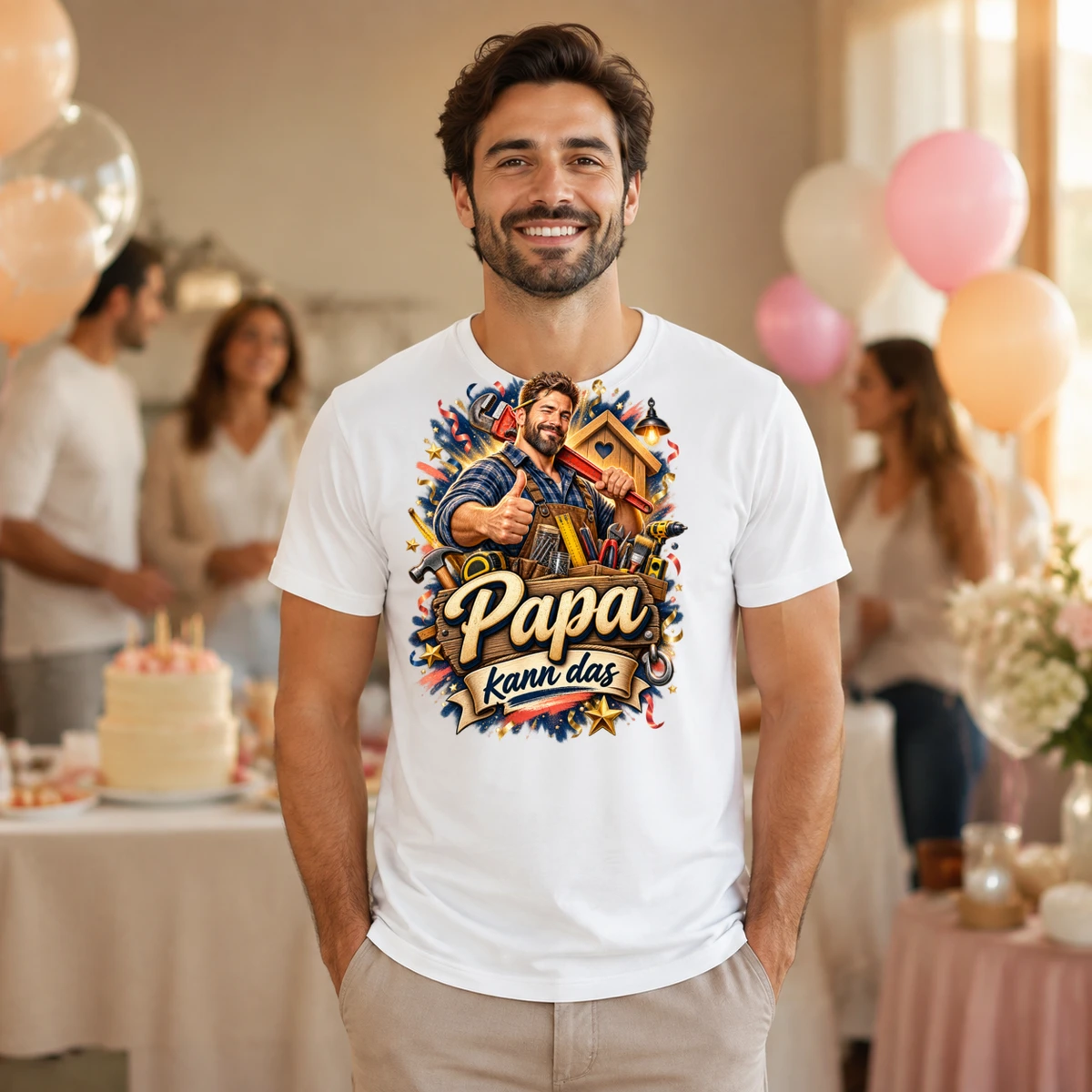 Papa kann das T-Shirt Sublimation | Marketing-MV