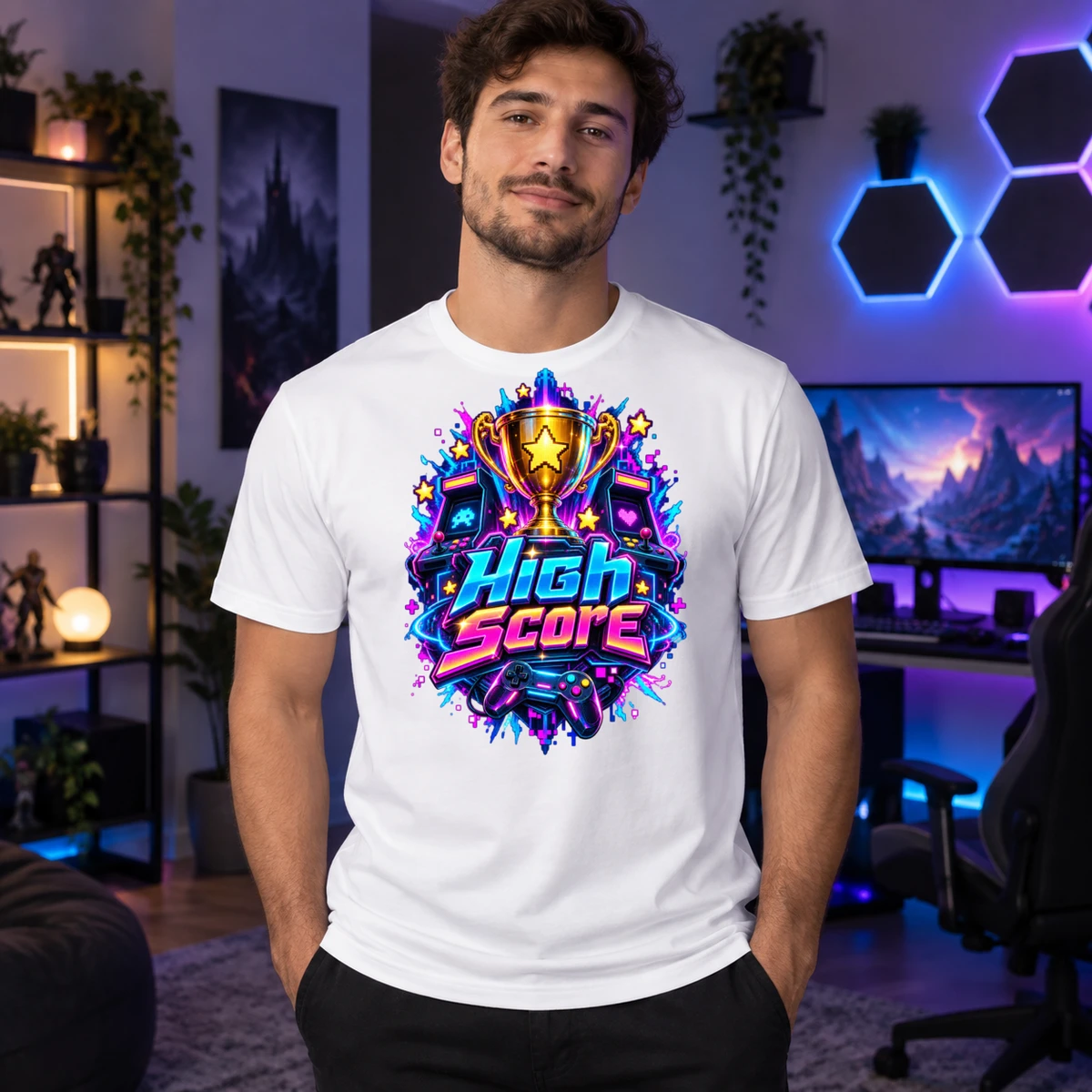 High Score T-Shirt Sublimation | Marketing-MV