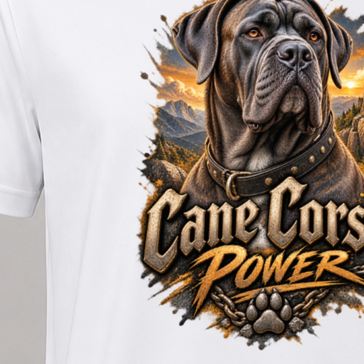 Cane Corso Power T-Shirt Sublimation | Marketing-MV