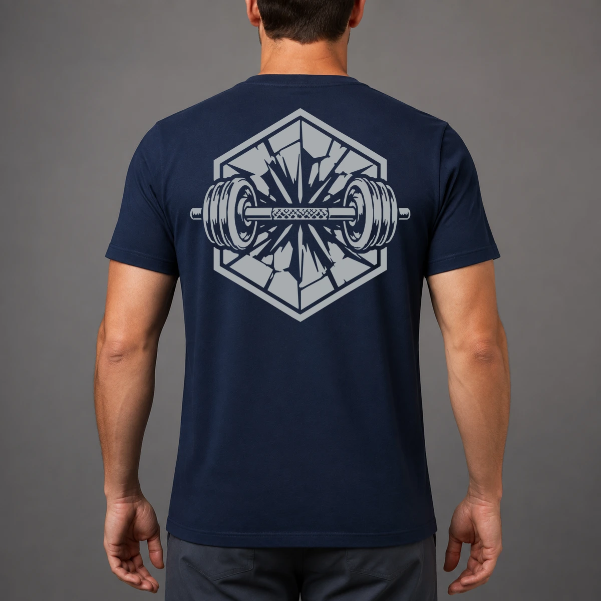 Barbell Core T-Shirt | reflect+ by Marketing-MV