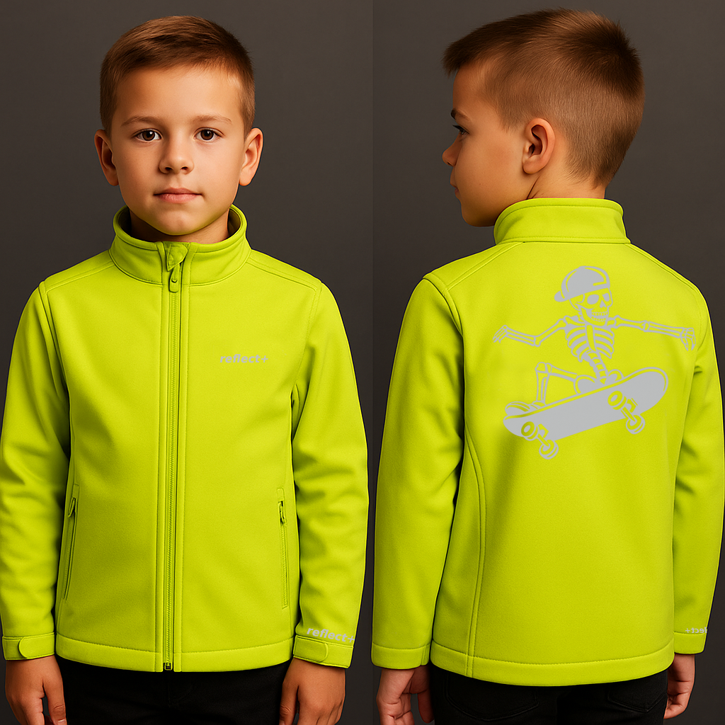 Löwenkopf Kids Softshell Jacket | reflect+ by Marketing-MV
