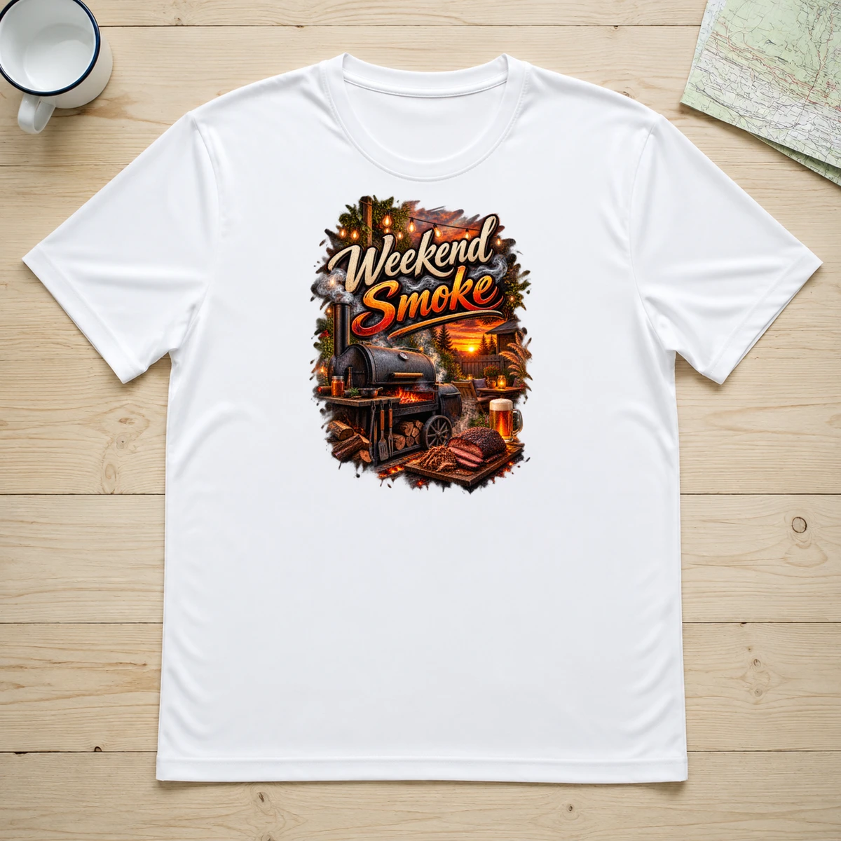 Weekend Smoke T-Shirt Sublimation | Marketing-MV