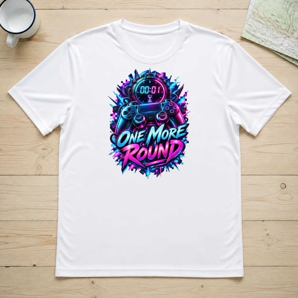 One More Round T-Shirt Sublimation | Marketing-MV