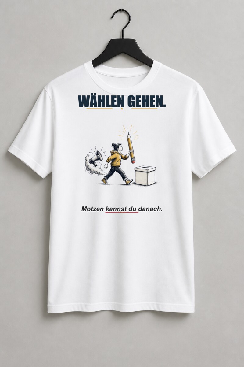 Wählen gehen.