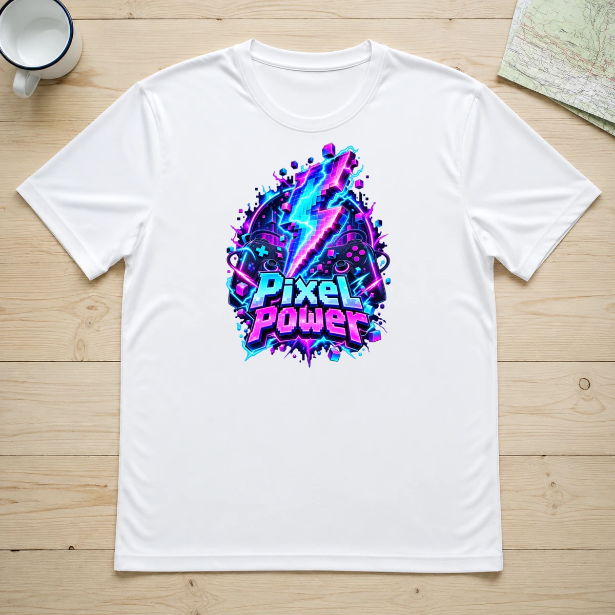 Pixel Power T-Shirt Sublimation | Marketing-MV