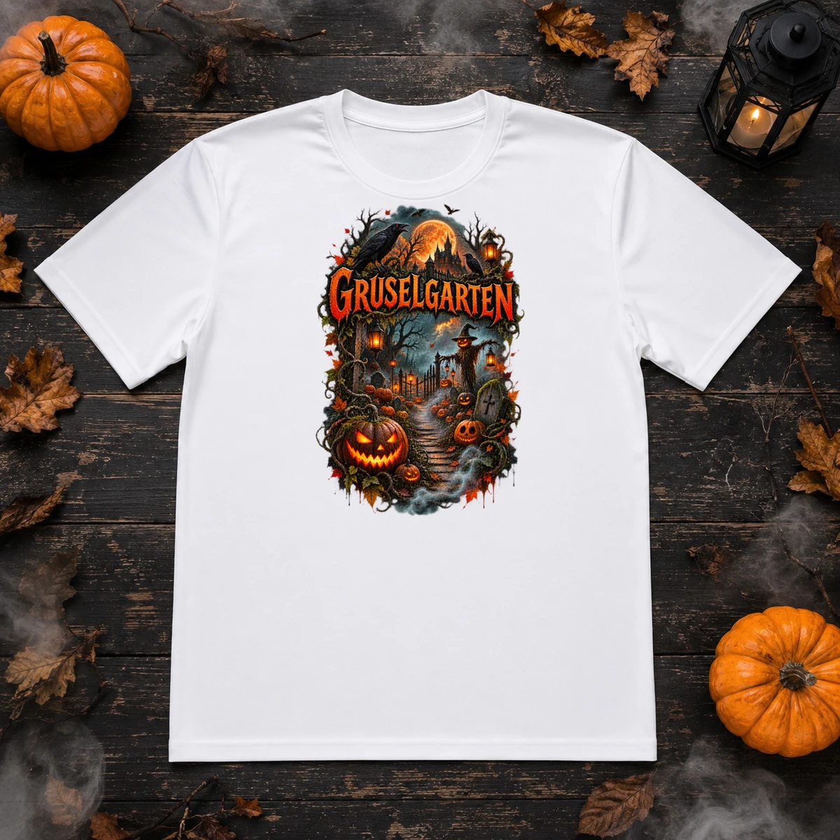 Gruselgarten T-Shirt Sublimation | Marketing-MV