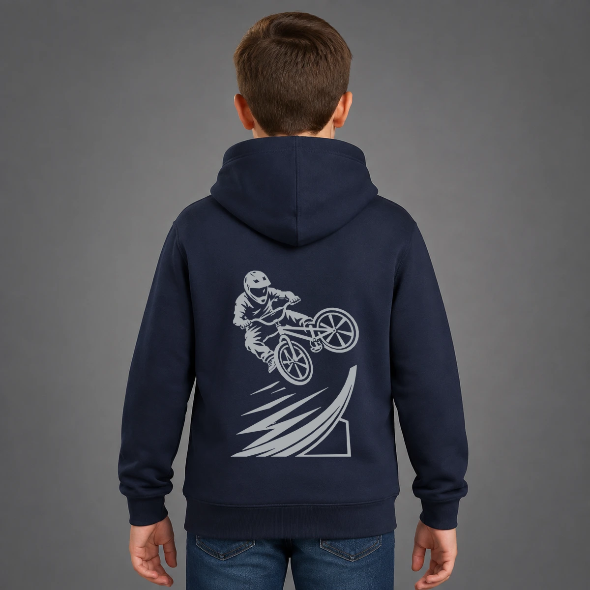 BMX-Air Kids Sweatshirtjacke | reflect+ by Marketing-MV